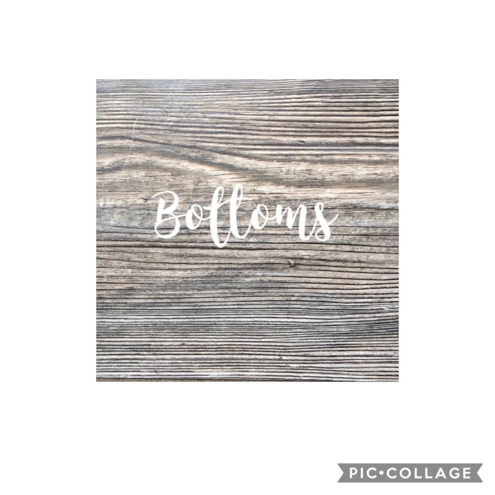 Ladies bottoms